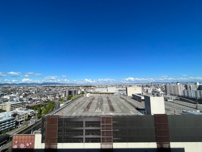 室内からの展望 ジオエント西宮北口