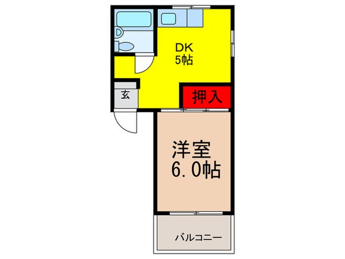間取り図 レオンコートⅡ