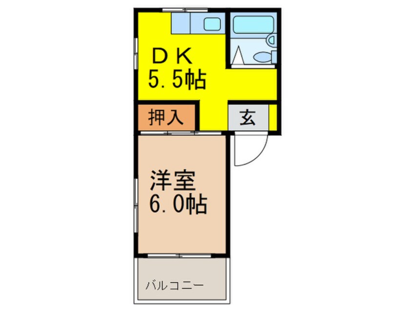 間取図 レオンコートⅡ