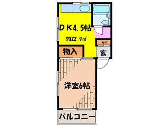 間取図 レオンコートⅡ