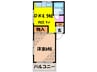 レオンコートⅡ 1DKの間取り