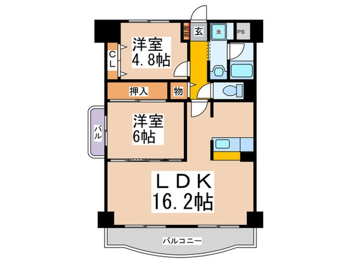 間取り図 エクセレントバ－ツ