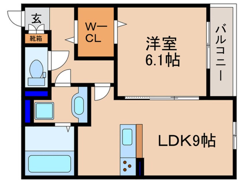 間取図 エスポワール飛鳥