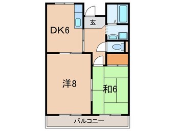 間取図 蓬莱マンション