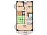 マンション　グレース 3LDKの間取り