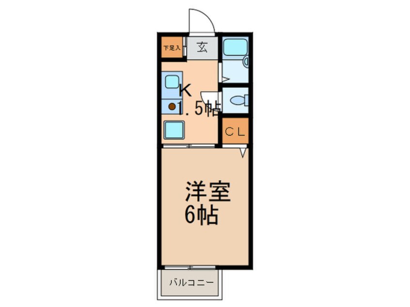 間取図 メゾン・ルナ