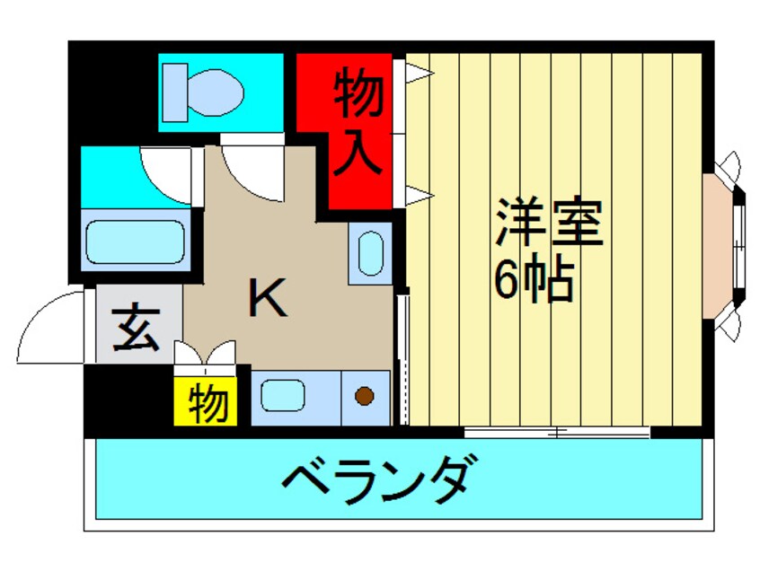 間取図 ドミ－ル豊秀