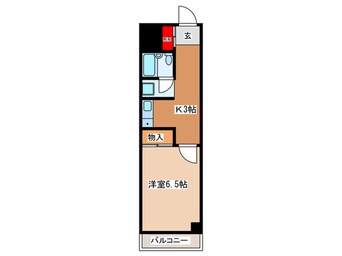 間取図 シャトー元町