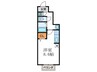 ノ－ザンエ－ス花門 1Rの間取り