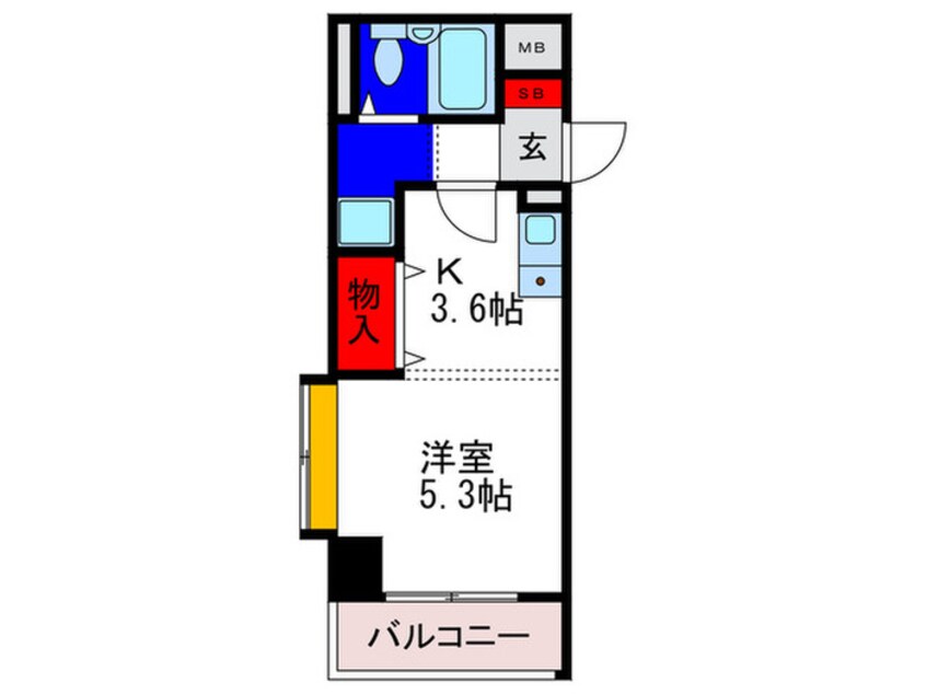 間取図 グランピア森ノ宮中央