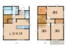 高槻・奥天神町1丁目戸建Ｂ号 3LDKの間取り
