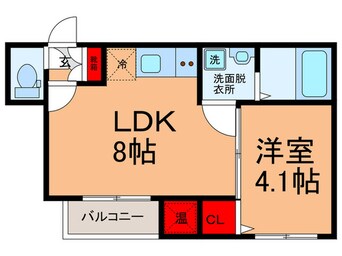 間取図 Ｆ　ａｓｅｃｉａ　ｍｉｎｏｓ