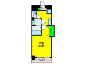 間取図 Ｌｕｘｅ難波西Ⅰ