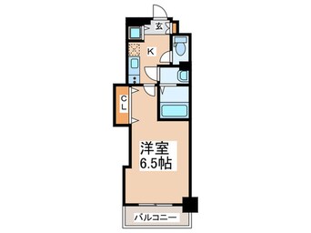 間取図 Ｌｕｘｅ難波西Ⅰ