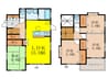 千里丘中貸家 4LDKの間取り