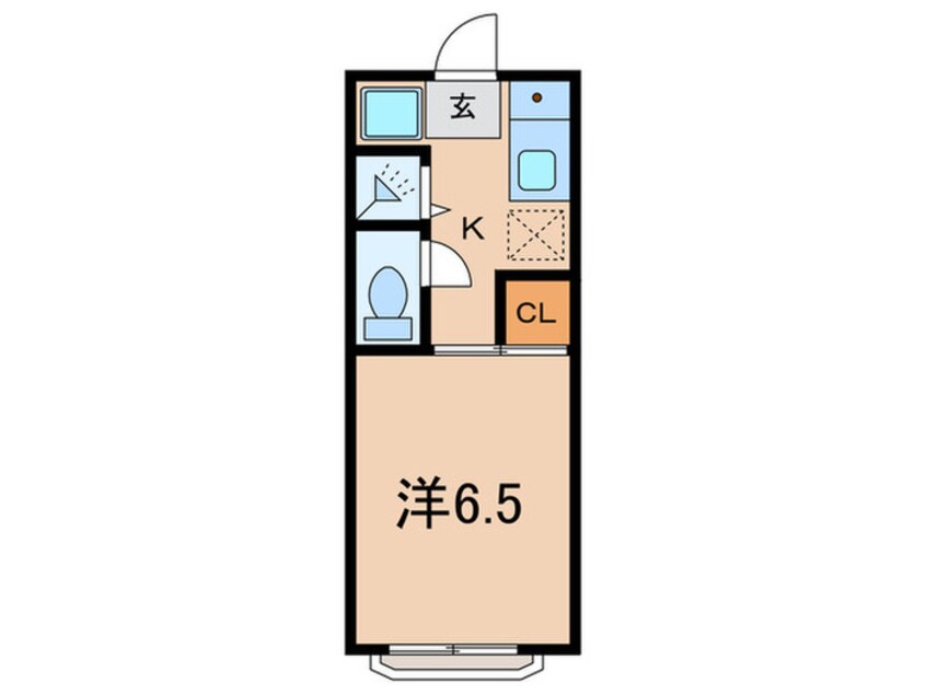 間取図 サンハイツ勝野