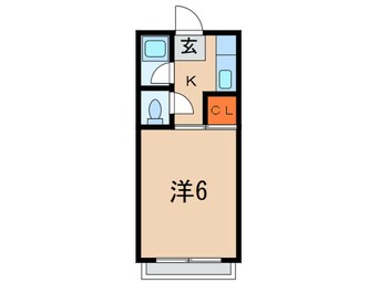 間取図 サンハイツ勝野