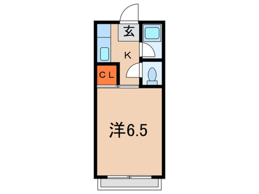 間取図 サンハイツ勝野