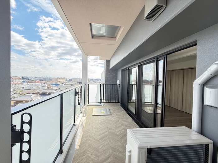 ベランダ・バルコニー クレヴィア池田（６０１）