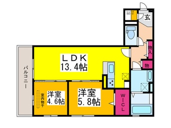 間取図 Ｍサンシャイン