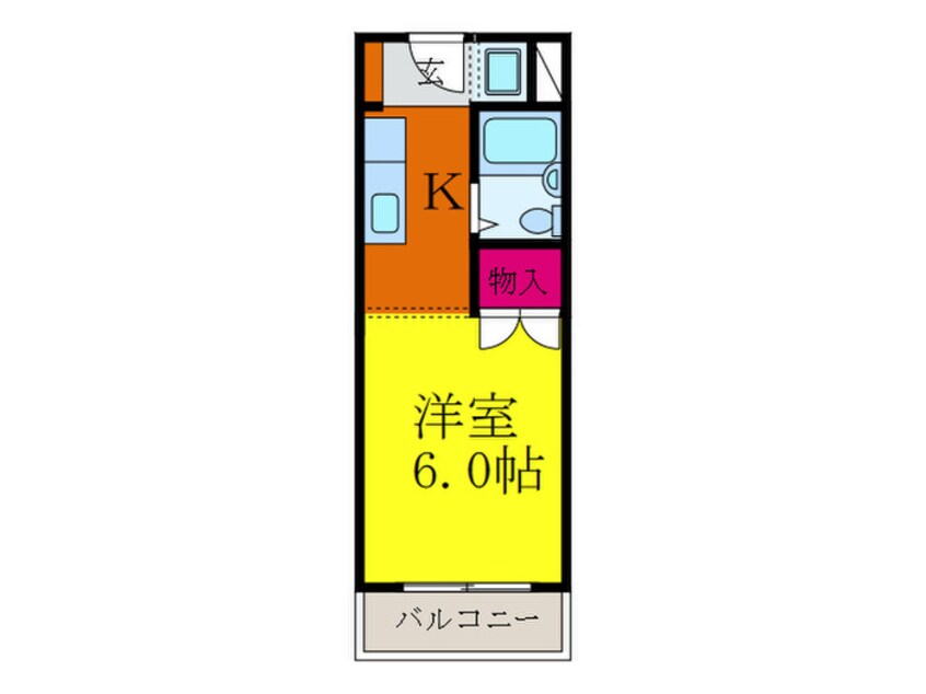 間取図 ゼンコウコ－ポラス２