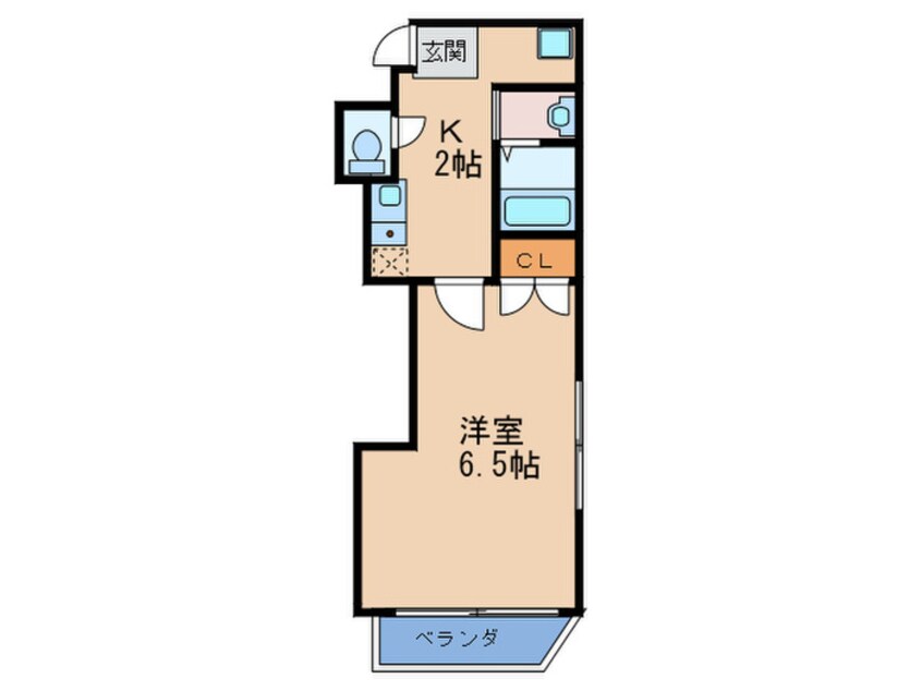 間取図 アリバ豊崎