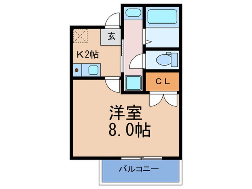 間取図 アリバ豊崎