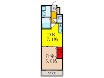 間取図 サンローズ南茨木