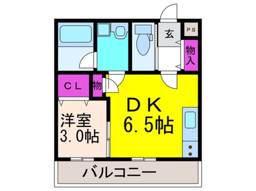 間取図 プルミエ京口