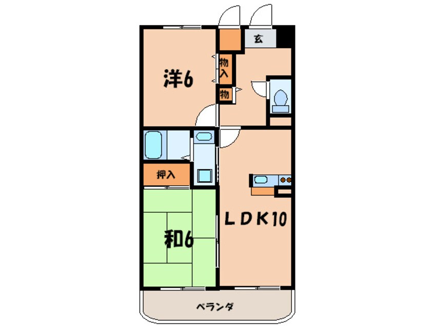 間取図 アルティオ－レ甲東園