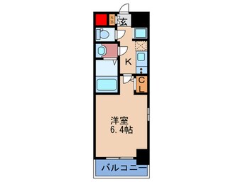 間取図 フレアコート梅田