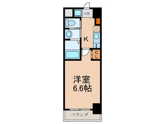 間取図 フレアコート梅田