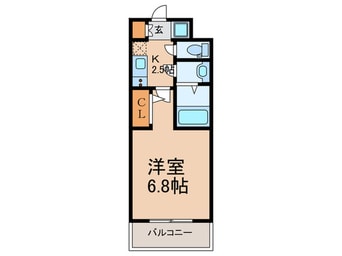 間取図 フレアコート梅田