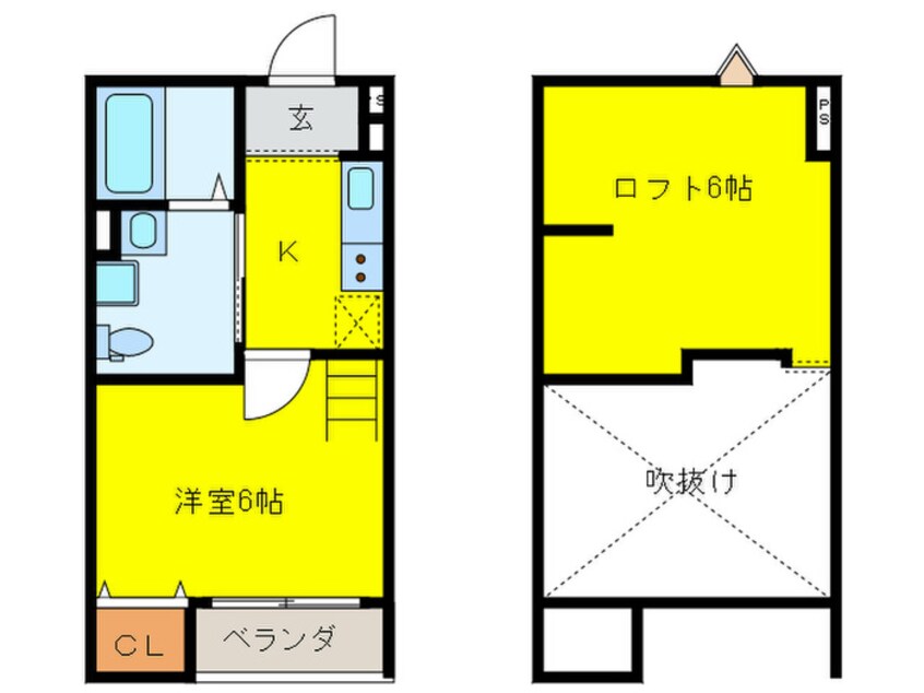 間取図 クレアーレ雅