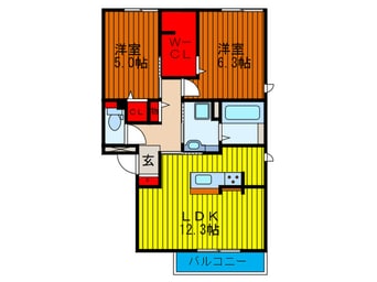 間取図 グランシャリオ藤