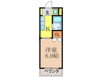 間取図 ゼンコウコ－ポラス３