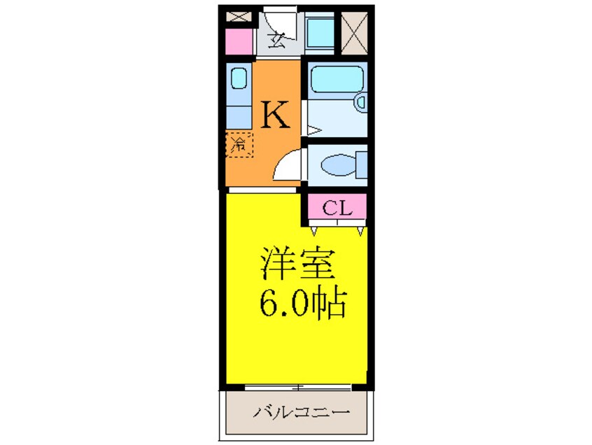 間取図 ゼンコウコ－ポラス３