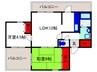 JSC豊中城山 2LDKの間取り