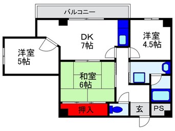 間取図 JSC豊中城山