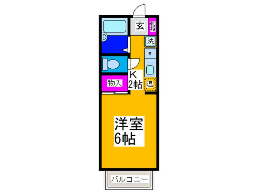 間取図 フォレスト向陽台