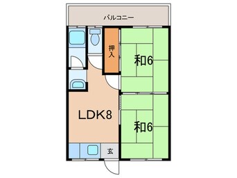 間取図 綾羽マンション