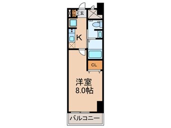 間取図 CROSS　COURT高槻富田駅前