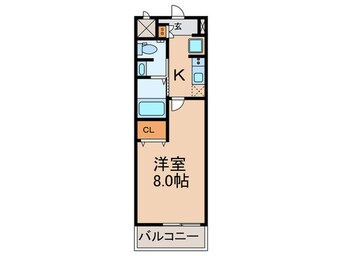 間取図 CROSS　COURT高槻富田駅前