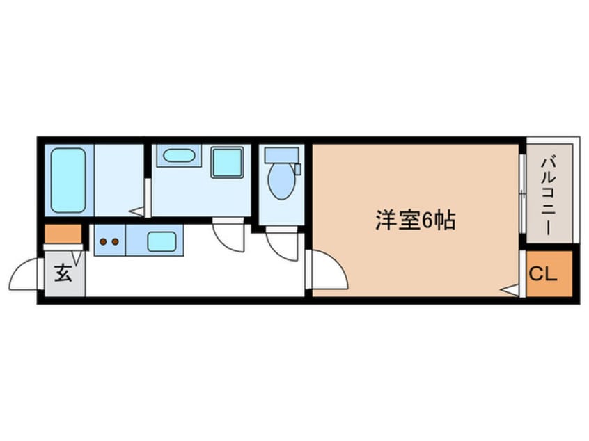 間取図 キャッスルコート須磨海浜公園