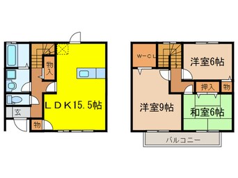 間取図 ア－マビリ－タⅢＤ棟