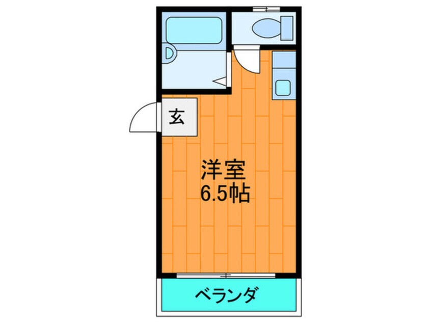 間取図 サンライズ佐太