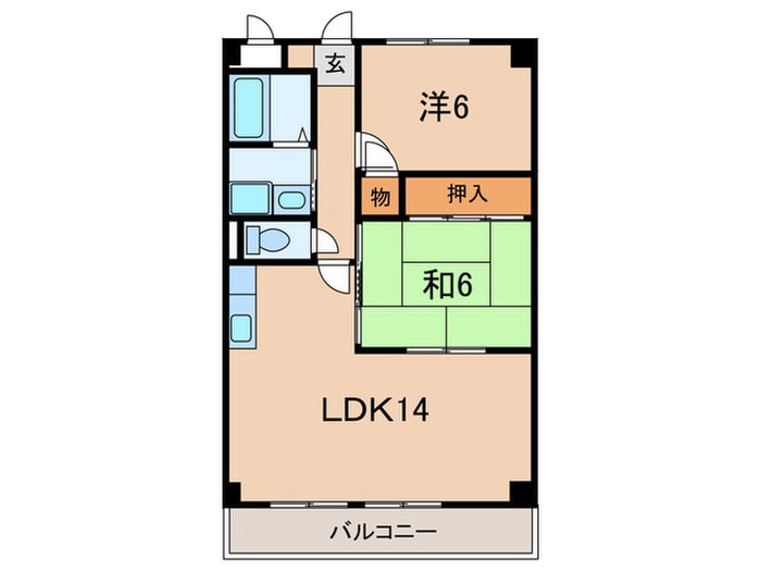 間取り図 コア武庫之荘