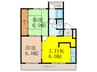東亜マンション 2LDKの間取り