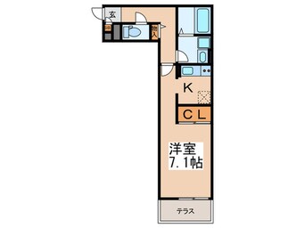間取図 セジュールたまで