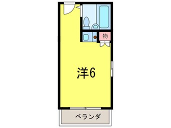 間取図 グリ－ン岡本